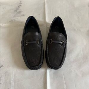 Children's Black Dress Loafers
